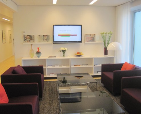 AV-utrustning i Lounge