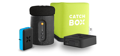 Catchbox Plus ger stora möjligheter för Möten och för skolor